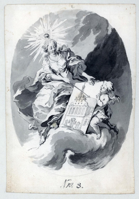 Heilig Kreuz Allegorie