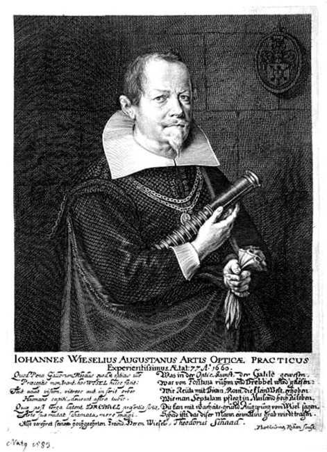 Johann Wiesel, Optiker