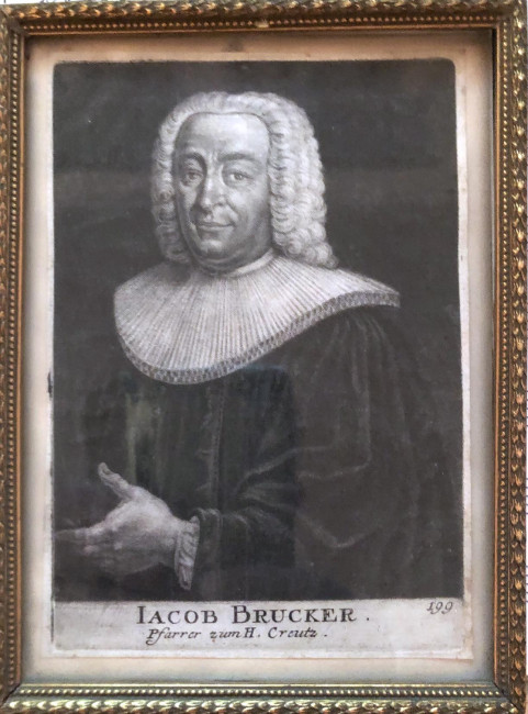 Jakob Brucker, Pfarrer